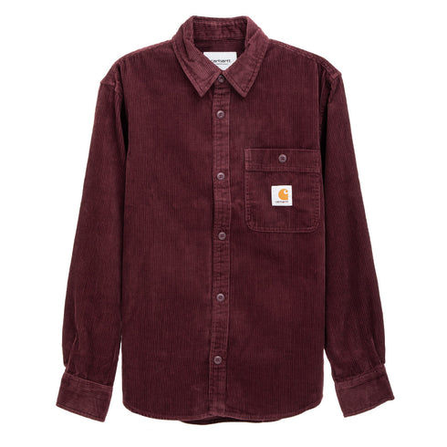 Carhartt WIP L/S Flint Shirt Amarone Rinsed I029442.1C.02 Degli Uberti